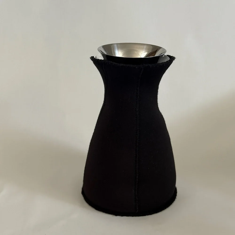 Vintage Eva Solo CafeSolo 1L Coffee Maker Glass Carafe Neoprene Cover Denmark